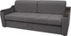 Миниатюра изображения товара Диван Сириус Лидер-3 ППУ (Eva 07 велюр темно-серый)