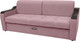 Миниатюра изображения товара Диван Сириус Лидер-3 ППУ (Eva 14 велюр темно-розовый)