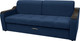 Миниатюра изображения товара Диван Сириус Лидер-3 ППУ (Eva 22 велюр синий)