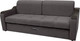 Миниатюра изображения товара Диван Сириус Лидер-3 НПБ (Eva 24 велюр темно-серый)
