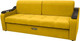 Миниатюра изображения товара Диван Сириус Лидер-4 НПБ 225x110 (Eva 18 велюр желтый)