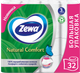 Миниатюра изображения товара Туалетная бумага Zewa Natural Comfort 3-х слойная (32рул)