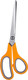 Миниатюра изображения товара Ножницы канцелярские Deli Classic / 38369 (оранжевый)