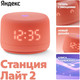 Миниатюра изображения товара Умная колонка Яндекс Станция Лайт 2 YNDX-00026ORG (оранжевый)