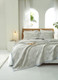 Миниатюра изображения товара Набор текстиля для спальни Arya Serrulate (250x260, серый)