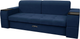 Миниатюра изображения товара Диван Сириус Лидер-13 ППУ (Eva 22 велюр синий)