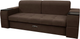 Миниатюра изображения товара Диван Сириус Лидер-13 ППУ (Eva 27 велюр коричневый)