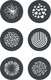 Миниатюра изображения товара Набор масок для осветителя Godox Knowled GP-GS2 для GP / 31271