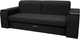 Миниатюра изображения товара Диван Сириус Лидер-13 НПБ (Eva 11 велюр черный)