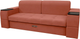 Миниатюра изображения товара Диван Сириус Лидер-13 НПБ (Eva 17 велюр терракотовый)