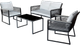 Миниатюра изображения товара Комплект садовой мебели Sundays LUC-X-A4-W0357 (серый)