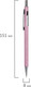 Миниатюра изображения товара Механический карандаш Brauberg Rose Pink. С набором грифелей / 181971