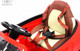 Миниатюра изображения товара Детский автомобиль RiverToys A444AA (красный, кожа-EVA)