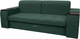 Миниатюра изображения товара Диван Сириус Лидер-13 НПБ (Eva 19 велюр темно-зеленый)
