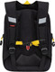 Миниатюра изображения товара Школьный рюкзак Grizzly RAf-393-6 (черный/желтый)