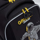 Миниатюра изображения товара Школьный рюкзак Grizzly RAf-393-6 (черный/желтый)