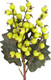 Миниатюра изображения товара Искусственная ветка GrandSiti 76286 / L35CM