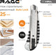 Миниатюра изображения товара Нож строительный Vira Rage Auto lock 25мм / 831404