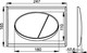 Миниатюра изображения товара Унитаз подвесной с инсталляцией Saniteco KW-9005W + AM101/1120 + M71-BL-01
