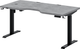 Миниатюра изображения товара Стол с подъемным механизмом Millwood Подъемный Смарт с вырезом 160x80x74.5 (бетон/металл черный)
