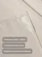Миниатюра изображения товара Шторка-занавеска для ванны Home One Linen 200х200 / 428414 (бежевый)