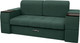 Миниатюра изображения товара Диван Сириус Лидер-13 ППУ 215x110 (Eva 19 велюр темно-зеленый)