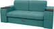 Миниатюра изображения товара Диван Сириус Лидер-13 ППУ 215x110 (Eva 28 велюр зеленый)