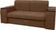 Миниатюра изображения товара Диван Сириус Лидер-13 НПБ 215x110 (Eva 03 велюр светло-коричневый)