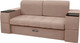 Миниатюра изображения товара Диван Сириус Лидер-13 ППУ 215x110 (Eva 02 велюр светло-бежевый)