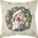 Миниатюра изображения товара Подушка декоративная Samsara Home Песик в венке Пд4040Нг-12а