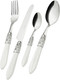Миниатюра изображения товара Набор столовых приборов Bugatti Melodia MLC1M-F6050 (24пр, хром/белый)