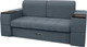 Миниатюра изображения товара Диван Сириус Лидер-13 ППУ 215x110 (Eva 10 велюр серый)