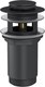 Миниатюра изображения товара Умывальник Lauter 21709 + клапан 21190B + сифон 21635B (черный матовый)