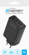 Миниатюра изображения товара Адаптер питания сетевой Qumo Energy Charger GaN / Q49543 (черный)