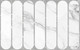 Миниатюра изображения товара Плитка Unitile Арко низ 03 (250x400, белый)