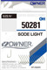 Миниатюра изображения товара Набор крючков рыболовных Owner Sode Light brown №15 / 50281-15 (14шт)