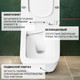 Миниатюра изображения товара Унитаз подвесной с инсталляцией Saniteco KW-9004W + 63535 + S-IN-MZ-LINK_PRO