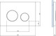 Миниатюра изображения товара Унитаз подвесной с инсталляцией Saniteco KW-99046 + 63535 + S-IN-MZ-LINK_PRO