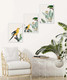 Миниатюра изображения товара Постеры Citydecor Попугайчики 5 (3шт, 30x40)