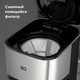 Миниатюра изображения товара Капельная кофеварка BQ CM2007 (черный/стальной)