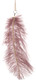 Миниатюра изображения товара Елочная игрушка Shishi Перо / 48073 (15см, розовый)