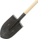 Миниатюра изображения товара Лопата ЧистоОпт Штыковая с ребрами жесткости (с черенком)