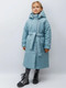 Миниатюра изображения товара Пальто детское Amarobaby Snuggly / AB-OD24-SNUGGLY29/19-146 (голубой, р.146-152)