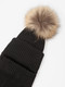 Миниатюра изображения товара Шапочка для малышей Amarobaby Pure Love Pompon / AB-OD24-PLPO16/09-52 (черный, р.52-54)