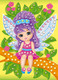 Миниатюра изображения товара Набор для творчества Десятое королевство Аппликация бусинами Феечка / 05410