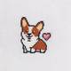 Миниатюра изображения товара Набор для творчества Десятое королевство Вышивка Корги / 05257