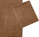 Миниатюра изображения товара Набор ковриков для ванной и туалета Karven Zerguven / KV 111 (Acik Kahve/кофейный)