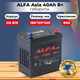 Миниатюра изображения товара Автомобильный аккумулятор ALFA battery Asia 40 JR 330A (40 А/ч)