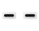 Миниатюра изображения товара Кабель Samsung USB Type-C to Type-C (5A) 1.8m / EP-DX510JWRGRU (белый)