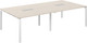 Миниатюра изображения товара Комплект письменных столов Norden SG.274.OL.63.WH (белый/дуб светлый)
